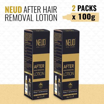 NEUD After Hair Removal Lotion for Skin Care in Men & Women – 2 Packs (100 gm each)