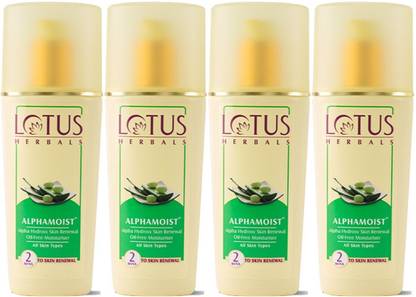 LOTUS HERBALS Alphamoist Hydroxy Skin Renewal Oil Free Moisturizer