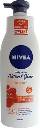 NIVEA Extra Whitening Cell Repair Body Lotion SPF 15