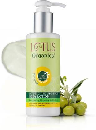 Lotus Organics+ Mystic Indulgence Body Lotion SPF 20 | For Long Lasting Hydration & Healing