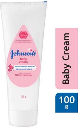 JOHNSON'S Baby Cream 100 gm | Keeps baby's Skin soft & Moisturized