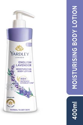 Yardley London English Lavender Moisturizing Body Lotion With Germ Shield and Floral Extracts