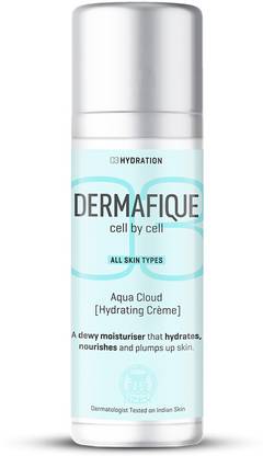 Dermafique Aqua Cloud Hydrating Creme with Shea Butter,Face Moisturizer with Deep Hydration