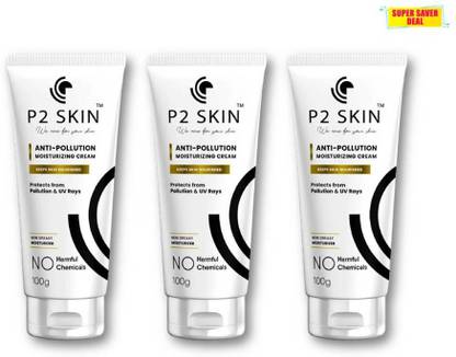 P2 SKIN ANTI-POLLUTION MOISTURIZING CREAM (SET OF 3)