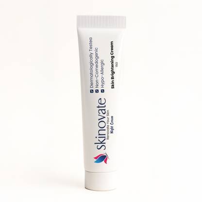 Skinovate Skin Brightening Night Cream|Healthy Skin| Brightens skin||Hydrates Deeply