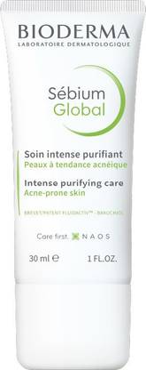 BIODERMA Sebium Global Intense Purifying Cream Combination Acne-Prone Skin