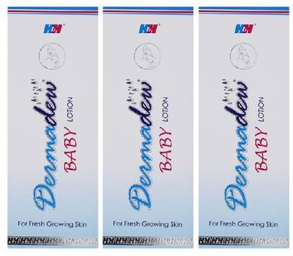H&H Dermadew Baby Lotion - 80 ml, Pack Of 3