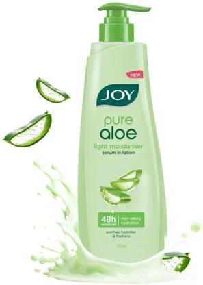 Joy Pure Aloe Light Moisturising Serum Body Lotion | 48Hr Moisturization