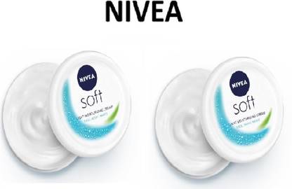 NIVEA soft moisturizer 50ml pack of 2 C