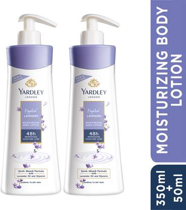 Yardley London by Wipro English Lavender Moisturising Body Lotion  (800 ml) at Rs. 206
