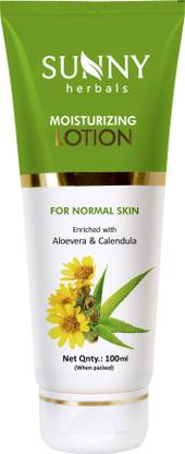 Sunny Herbals Moisturizing Lotion with Aloe Vera and Calendula