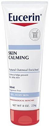 Eucerin Skin Calming Fragrance Free Crème 8 Oz