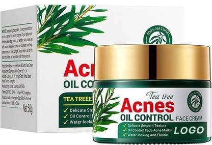 4K Plus Tea Tree Oil Face Cream, Acne Treatment | Face Moisturizer | Oil Control Cream