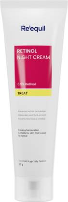 Re'equil 0.5% Retinol Night, Makes Skin Youthful & Smooth, Prevents Fine Lines & Wrinkles