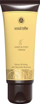 SoulTree Hand & Foot Cream, Kokum & Honey With Mountain Rosemary