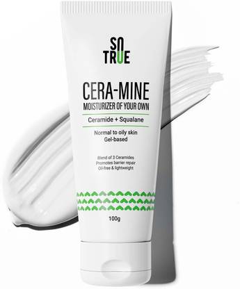 Sotrue Cera-Mine Moisturizer Gel for Glowing skin |Oil-free & Lightweight