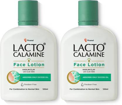 Lacto Calamine Daily Face care Lotion for Oil Balance - Combination to Normal Skin, Retain Moisture, Absorb excess Oil & Helps prevent Pimples, acne & dark spots