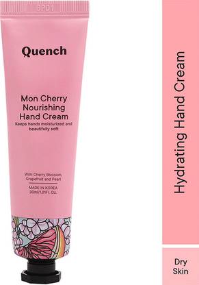 Quench Botanics Nourishing Korean Hand Cream (Fruit Scent)Heals and Smoothens Dry Rough Cuticles