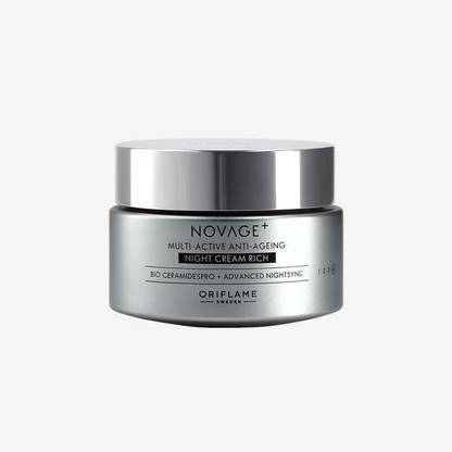 Oriflame NOVAGE+ Multi-Active Anti-Ageing Night Cream Rich