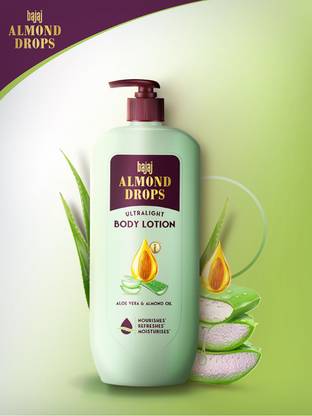 BAJAJ Almond Drops Ultralight Body Lotion