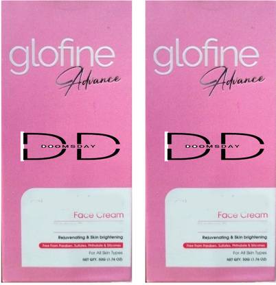DOOMSDAY GLOFINE FACE CREAM FOR REJUVENATING & SKIN BRIGHTENING SKIN PACK OF(50g X 2)