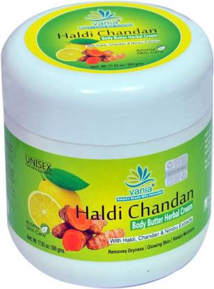 Vania Haldi Chandan Body Butter Cream 500 Gm