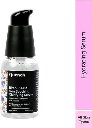 Quench Soothing Serum for Dewy Skin with Birch Juice