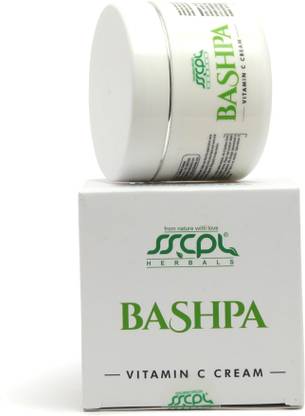 sscpl HERBALS Bashpa Vitamin-C Lightweight Moisturising Cream-Pack of 2-50g