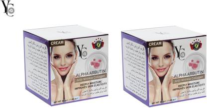 YC Anti Wrinkle Alpha Arbutin Collagen Cream (pack of 2) 50gx2