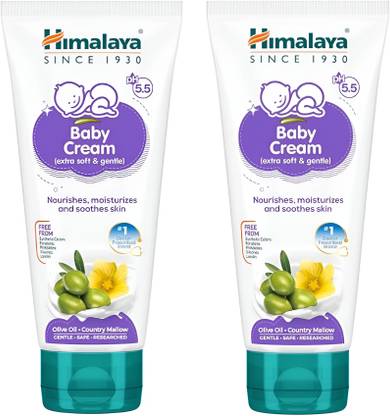 HIMALAYA Gentle Soft Baby cream extra nourishment 100gX2