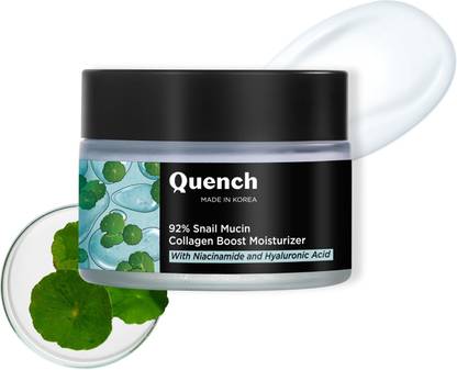Quench 92% Snail Mucin Collagen Boost Moisturizer with Niacinamide & Hyaluronic Acid