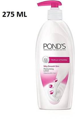 POND's TRIPLE VITAMIN SILKY SMOOTH SKIN LOTION 279 ML (pack of 1)