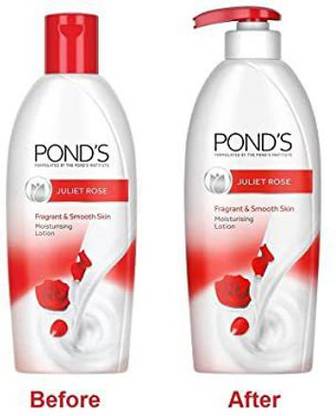 POND's JULIET ROSE MOISTURISING LOTION 275 ML X 2
