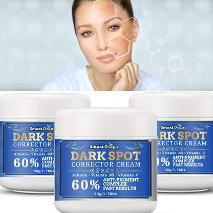 smartdrops SKIN BRIGHTENING AND DARK SPOTS CORRECTING FACE CREAM (Pcs-3)