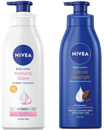 NIVEA NG Sell Repair & Cocoa Nourish lotion 400ml set of 2