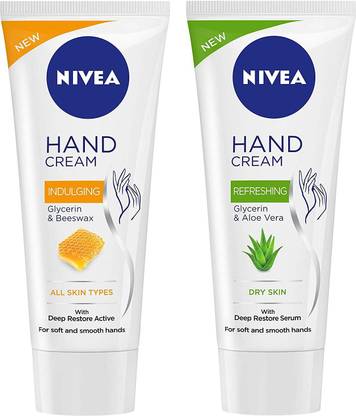 NIVEA Hand Cream, Indulging Glycerin & Beeswax, 75ml