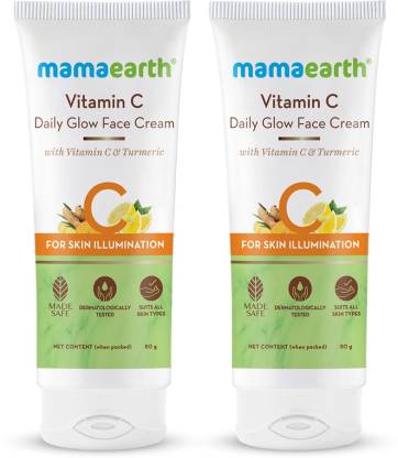 Mamaearth Daily Glow Face Cream With Vitamin C & Turmeric for Skin Illumination