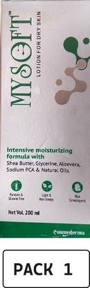 MYSOFT For lotion for dry skin body (Pack 1*200ml)