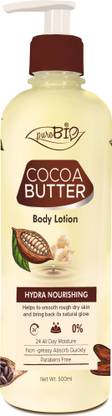 purobio Cocoa Butter Body Lotion Makes Skin Smoother & Glowing | For All Skin Types
