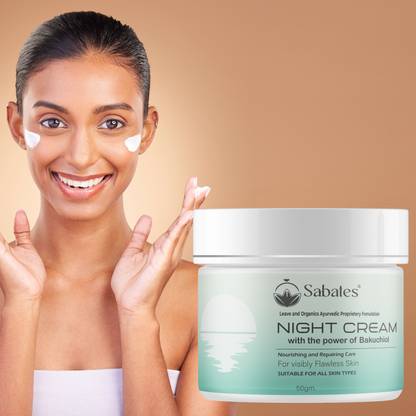 Sabates Daily Glow Night Cream For Men & Women !Skin Whitening & Brightening Night Cream
