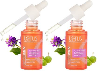 Lotus Professional Retemin Plant Retinol & Natural Vitamin C Brightening Facial Oil