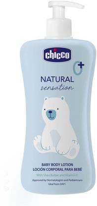 Chicco Natural Sensation Baby Body Lotion with Shea Butter & Vitamin E, 500ml