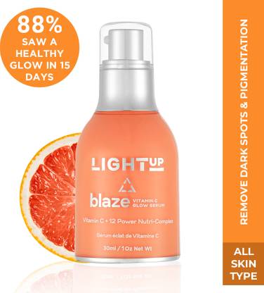 light up Blaze Vitamin C Serum –: Illuminates, Hydrates, Spot Corrects
