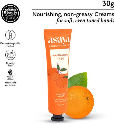 ASAYA Mandarin Tree Lush Hand Cream