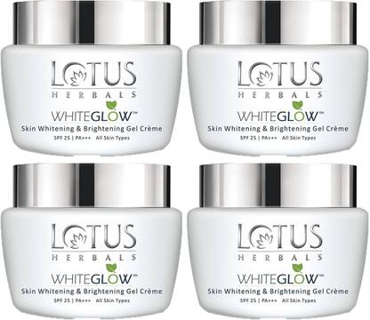 LOTUS HERBALS WhiteGlow Skin Whitening And Brightening Gel with SPF-25, for all skin types