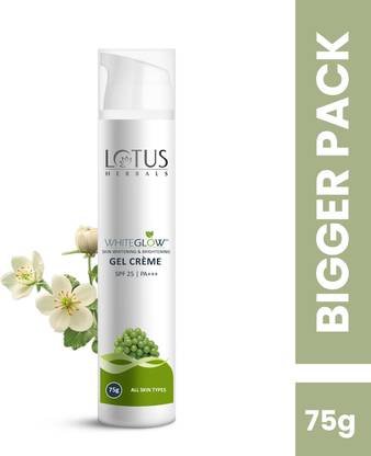 LOTUS HERBALS Whiteglow Skin Whitening & Brightening Gel Cream SPF 25 Pa +++