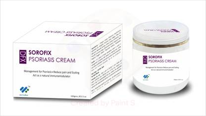 Dermafixx Sorofix Psoriasis Cream Management for Psoriasis Reduce pain and Scaling