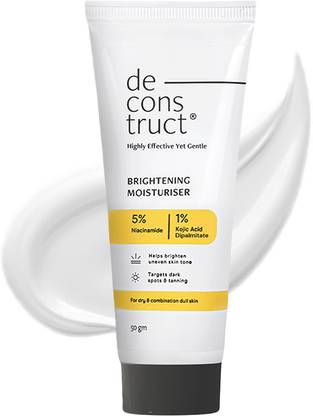 deconstruct Brightening Face Cream 5% Niacinamide-For Dark Spots & Pigmentation|Glowing Skin