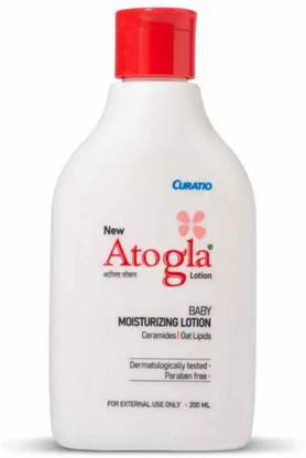 CURATIO Atogla Baby Moisturizing Lotion pack of 2 pc 200 ml