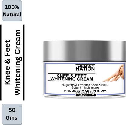 Mensonation Knee & Feet Whitening and Brightening Cream for Removing Dark Spots and Suntan